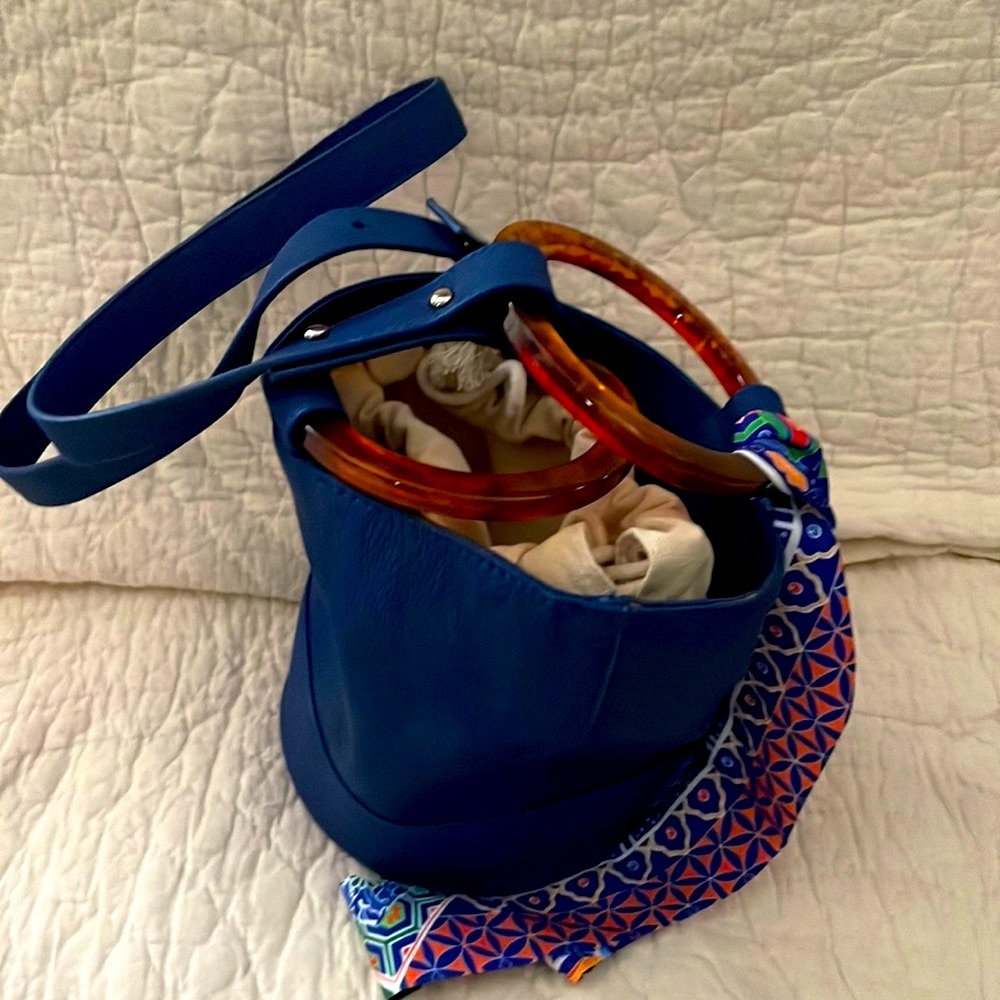 Never been used. Faux Bucket Bag